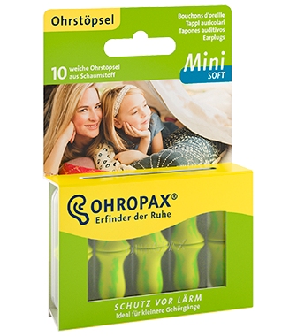 Slika izdelka Ohropax Soft - mehki MINI penasti čepki A10