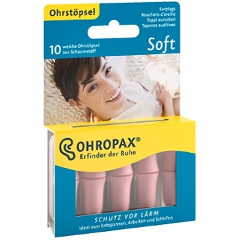 Ohropax Soft - mehki penasti čepki A10