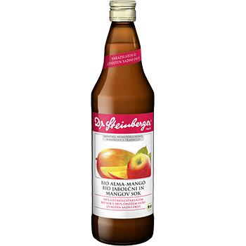 Slika izdelka Dr. Steinberger - BIO jabolčni in mangov sok